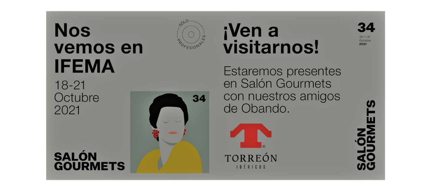 Ibéricos Torreón en el Salón Gourmet con Panadería Obando