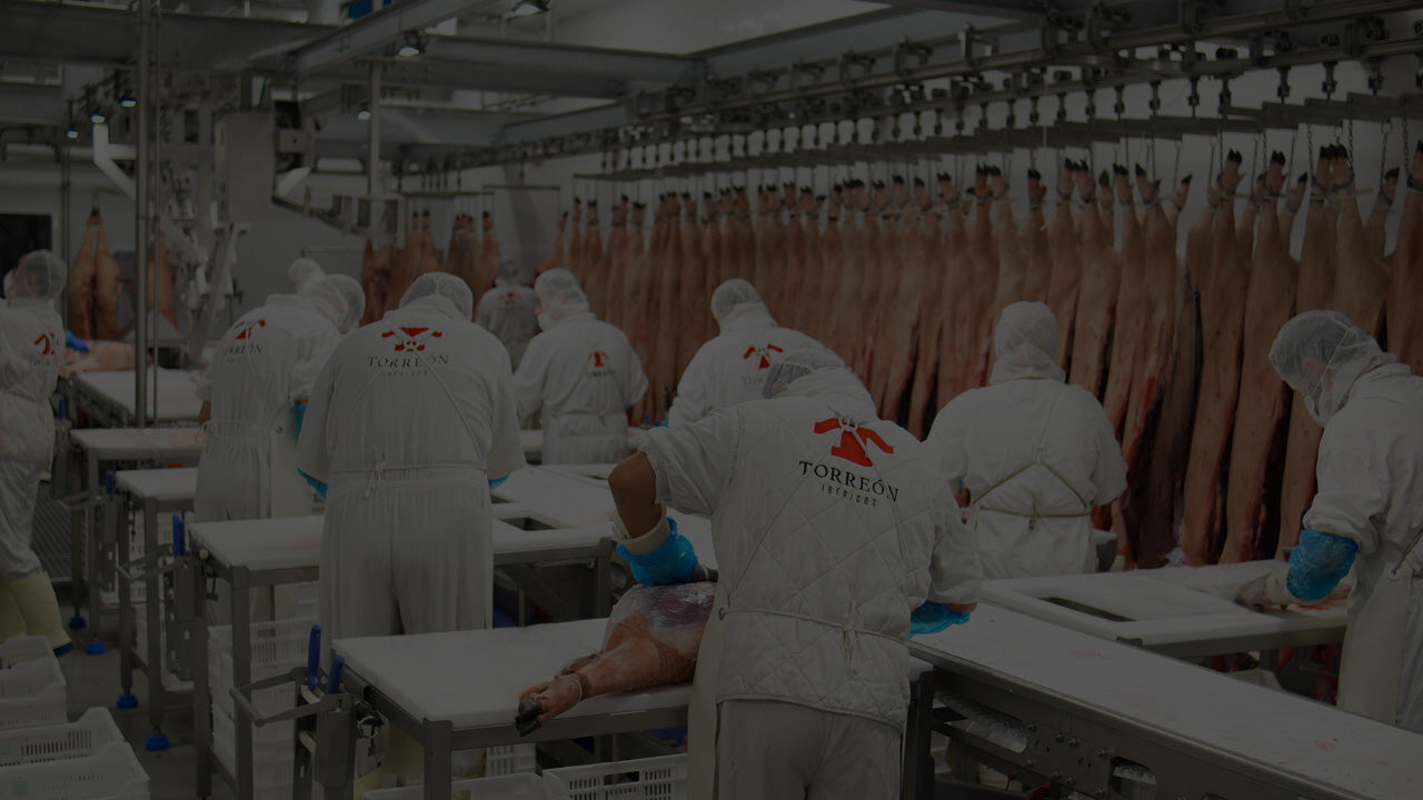 Reforma en la sala de despiece y perfilado  de jamones Ibéricos, mejor y mayor producción